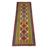 Handmade Vegetable Kelim Runner 2' 7" x 9' 5" ft / 80 x 288 cm - No. G38834