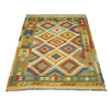 Hand Knotted Afghan Style Kilim 5' 6" x 8' 0" ft / 167 x 243 cm - No. G38836