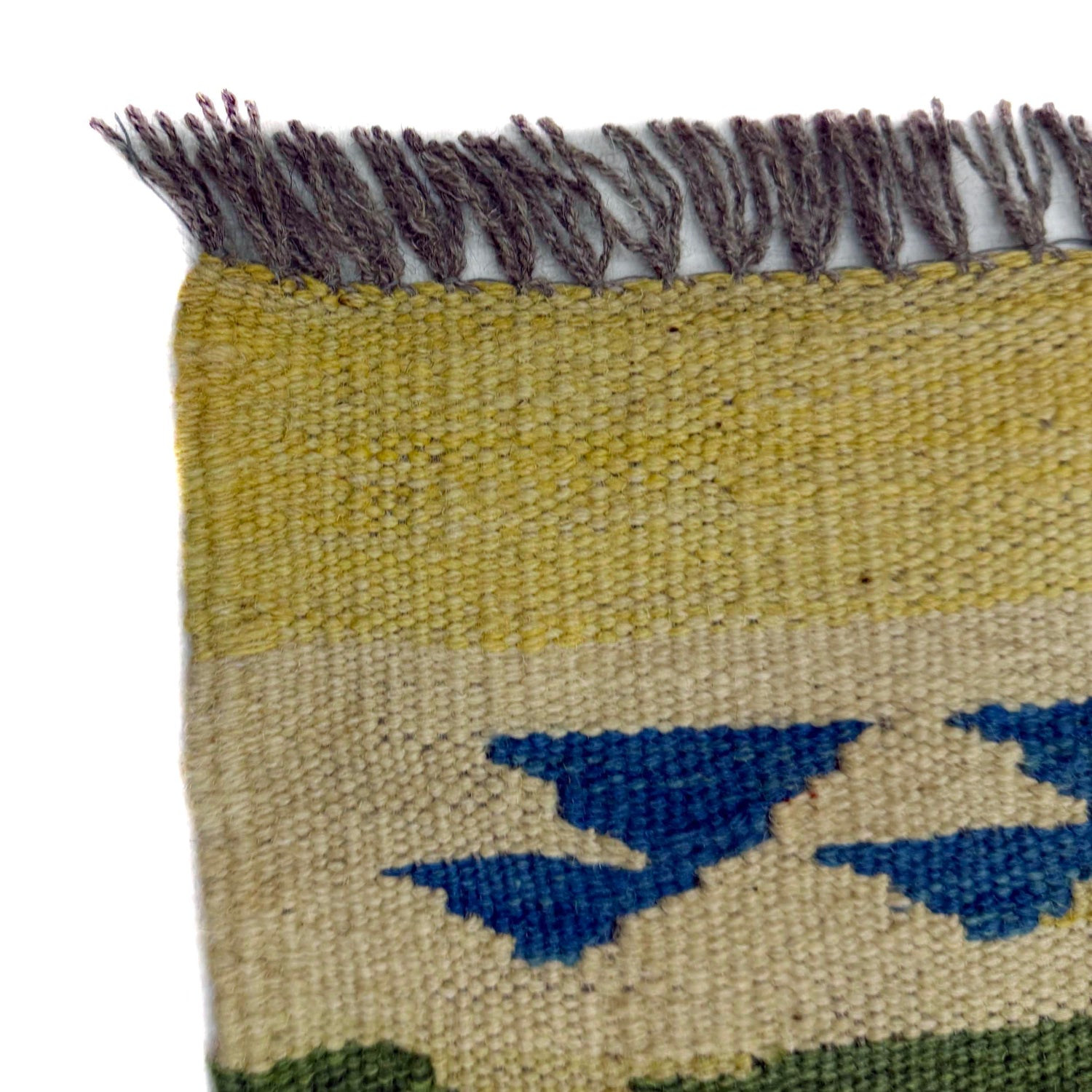 Hand Knotted Afghan Style Kilim 5' 6" x 8' 0" ft / 167 x 243 cm - No. G38836