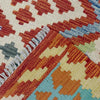 Handmade Afghan Vegetable Kilim 4' 10" x 6' 4" ft / 148 x 193 cm - No. G38843