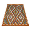 Hand Made Afghan Kilim 4' 11" x 6' 5" ft / 150 x 195 cm - No. G38844