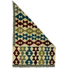 Hand Knotted Afghan Style Kilim 2' 0" x 2' 11" ft / 62 x 90 cm - No. G38858