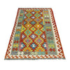 Handmade Vegetable Kilim 3' 11" x 6' 5" ft / 120 x 195 cm - No. G38876