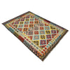 Handmade Vegetable Kelim 4' 3" x 6' 5" ft / 130 x 195 cm - No. G38882