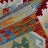 Handmade Turkish Design Wool Kilim 4' 10" x 6' 4" ft / 147 x 192 cm - No. G38887
