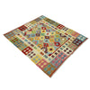 Handmade Afghan Vegetable Kilim 5' 1" x 6' 5" ft / 154 x 195 cm - No. G38888