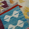 Handmade Afghan Vegetable Kilim 5' 1" x 6' 5" ft / 154 x 195 cm - No. G38888