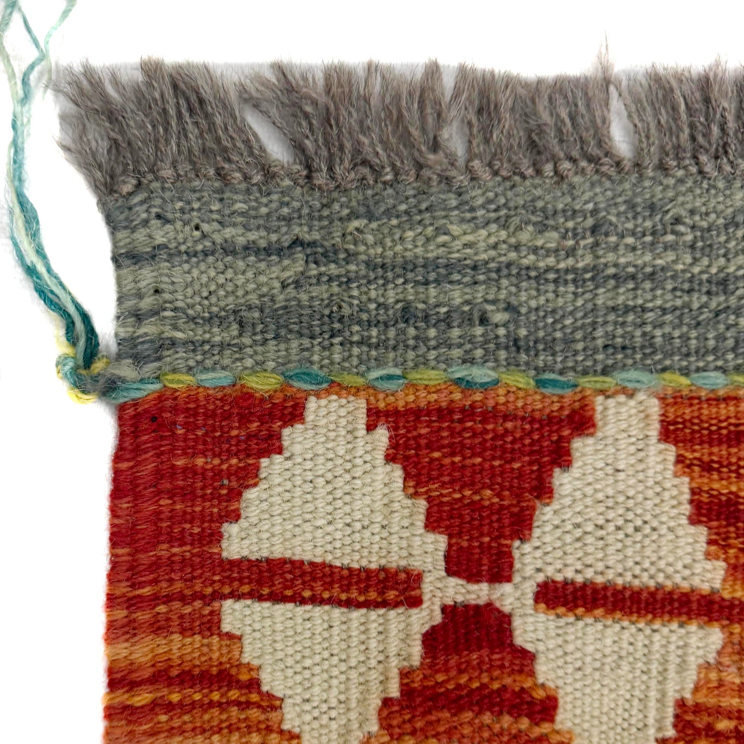 Hand Knotted Flatweave Kilim 4' 10" x 6' 8" ft / 148 x 202 cm - No. G38892