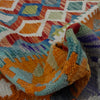 Hand Knotted Flatweave Kilim 4' 10" x 6' 8" ft / 148 x 202 cm - No. G38892