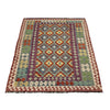 Hand Woven Wool Kelim 4' 9" x 6' 4" ft / 146 x 194 cm - No. G38895