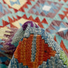 Hand Woven Wool Kelim 4' 9" x 6' 4" ft / 146 x 194 cm - No. G38895