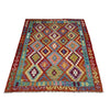 Handmade Turkish Design Wool Kilim 4' 11" x 6' 7" ft / 150 x 201 cm - No. G38896