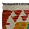 Handmade Afghan Vegetable Kilim 4' 10" x 6' 8" ft / 147 x 202 cm - No. G38897