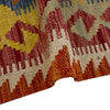 Handmade Afghan Vegetable Kilim 3' 5" x 4' 10" ft / 104 x 147 cm - No. G38898