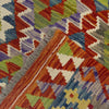 Hand Woven Wool Kelim 3' 5" x 4' 11" ft / 105 x 150 cm - No. G38900