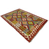 Handmade Turkish Design Wool Kilim 3' 5" x 5' 1" ft / 103 x 154 cm - No. G38902