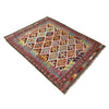 Hand Knotted Afghan Style Kilim 4' 2" x 5' 9" ft / 127 x 174 cm - No. G38903