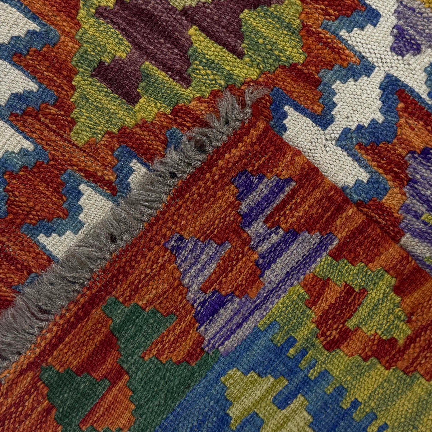 Small Size Chobi Kilim 3' 5" x 4' 11" ft / 104 x 150 cm - No. G38910