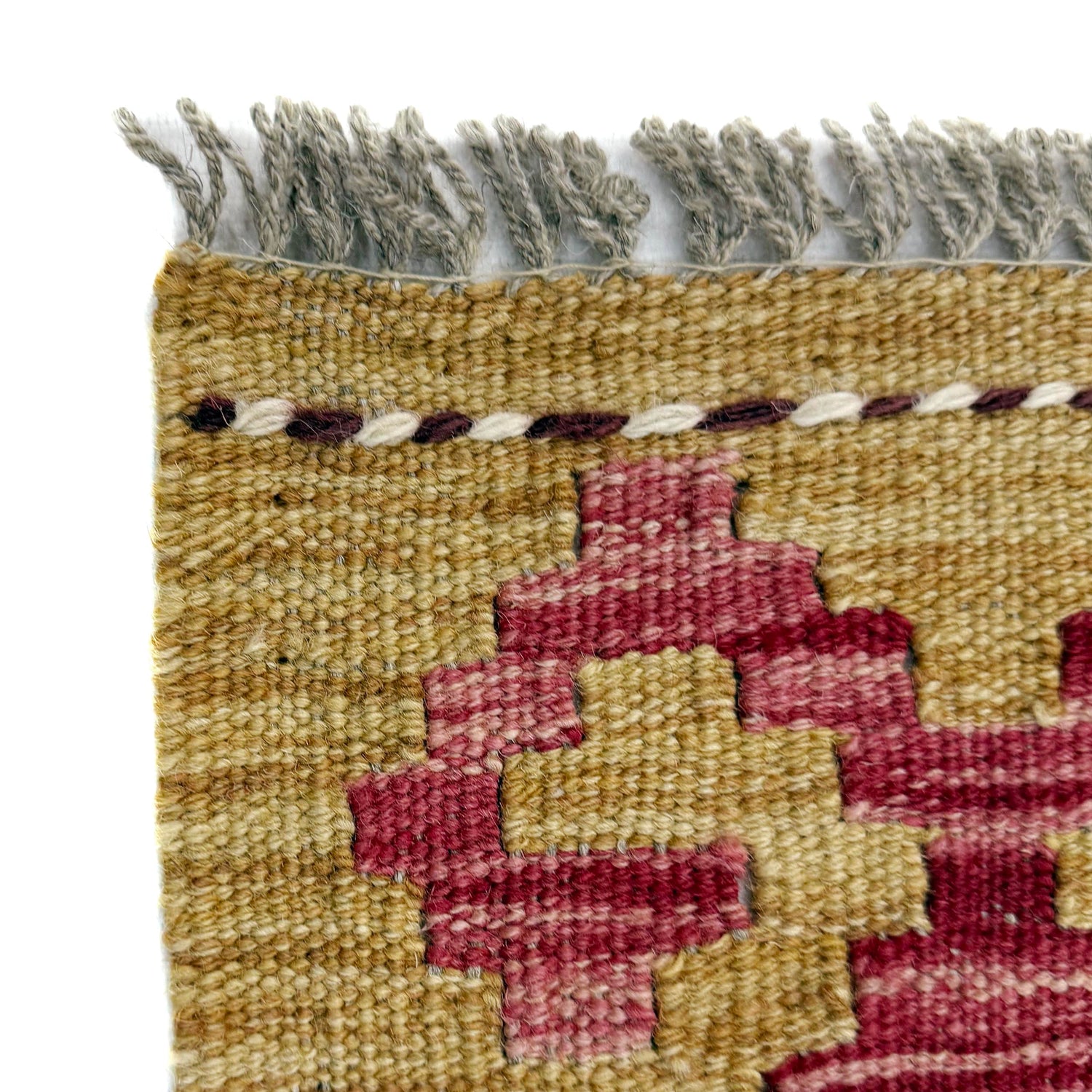 Handmade Vegetable Kelim 3' 2" x 4' 11" ft / 96 x 150 cm - No. G38911