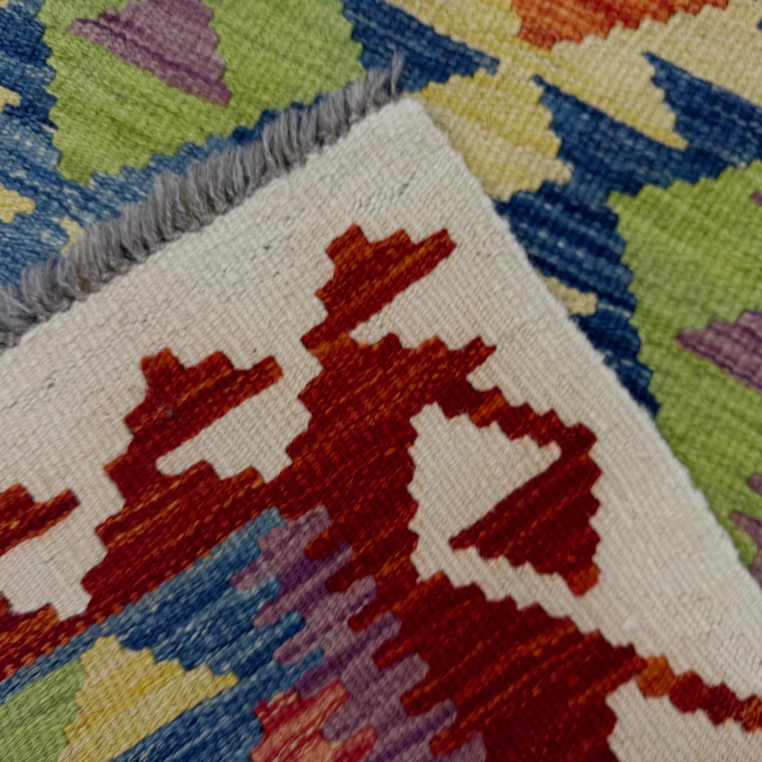 Small Size Chobi Kilim 3' 1" x 4' 11" ft / 95 x 150 cm - No. G38915