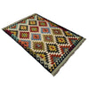 Handmade Afghan Vegetable Kilim 3' 3" x 4' 10" ft / 100 x 147 cm - No. G38916