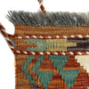 Hand Knotted Afghan Style Kilim 3' 6" x 4' 10" ft / 107 x 147 cm - No. G38921