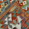 Hand Knotted Afghan Style Kilim 3' 6" x 4' 10" ft / 107 x 147 cm - No. G38921