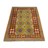 Handmade Vegetable Kilim 3' 6" x 5' 3" ft / 107 x 160 cm - No. G38922
