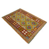 Handmade Vegetable Kilim 3' 6" x 5' 3" ft / 107 x 160 cm - No. G38922