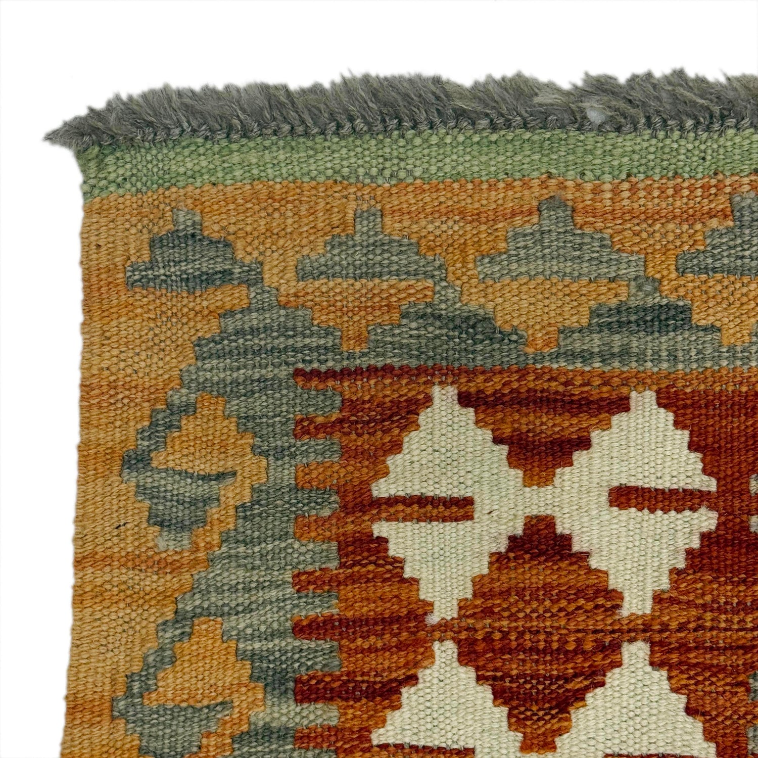 Handmade Vegetable Kilim 3' 6" x 5' 3" ft / 107 x 160 cm - No. G38922