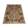 Handmade Vegetable Kelim 3' 5" x 5' 2" ft / 104 x 158 cm - No. G38923