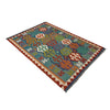 Hand Knotted Afghan Style Kilim 3' 6" x 5' 3" ft / 107 x 160 cm - No. G38925