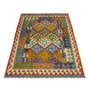 Hand Knotted Flatweave Kilim 4' 10" x 6' 7" ft / 148 x 200 cm - No. G38927