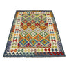 Handmade Vegetable Kelim 4' 10" x 6' 6" ft / 147 x 197 cm - No. G38933