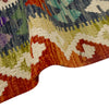Hand Knotted Afghan Style Kilim 5' 1" x 6' 0" ft / 154 x 183 cm - No. G38934