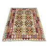 Hand Woven Wool Kelim 5' 0" x 6' 5" ft / 153 x 196 cm - No. G38935