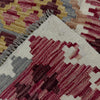 Hand Woven Wool Kelim 5' 0" x 6' 5" ft / 153 x 196 cm - No. G38935