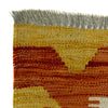 Hand Woven Wool Kelim 4' 2" x 5' 8" ft / 128 x 173 cm - No. G39088