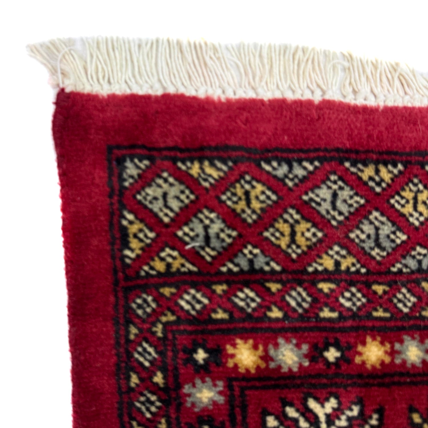 Handmade Bukhara Carpet 4' 1" x 5' 10" ft / 125 x 178 cm - No. G39155