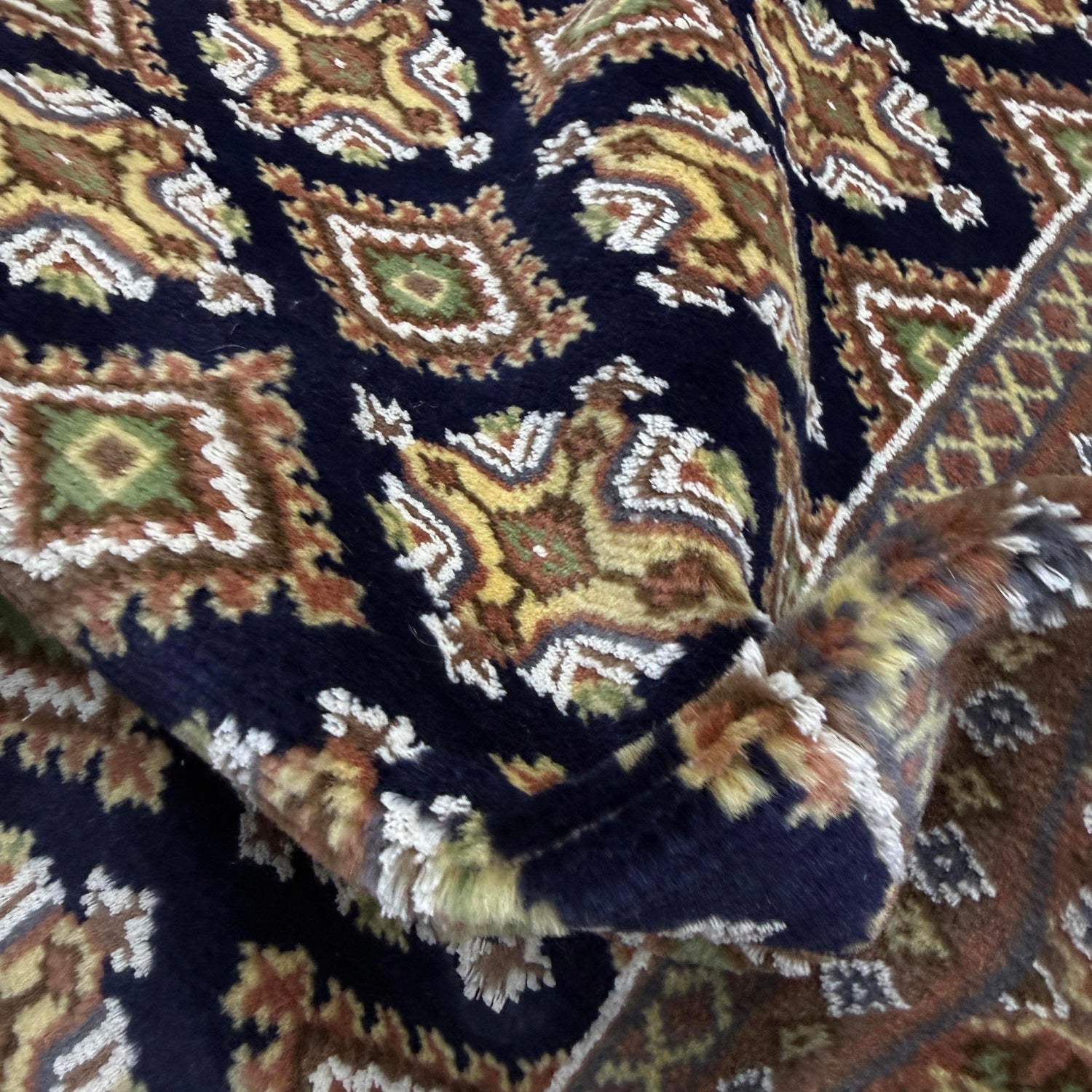 Handmade Jaldar Rug 4' 2" x 5' 11" ft / 127 x 181 cm - No. G39156