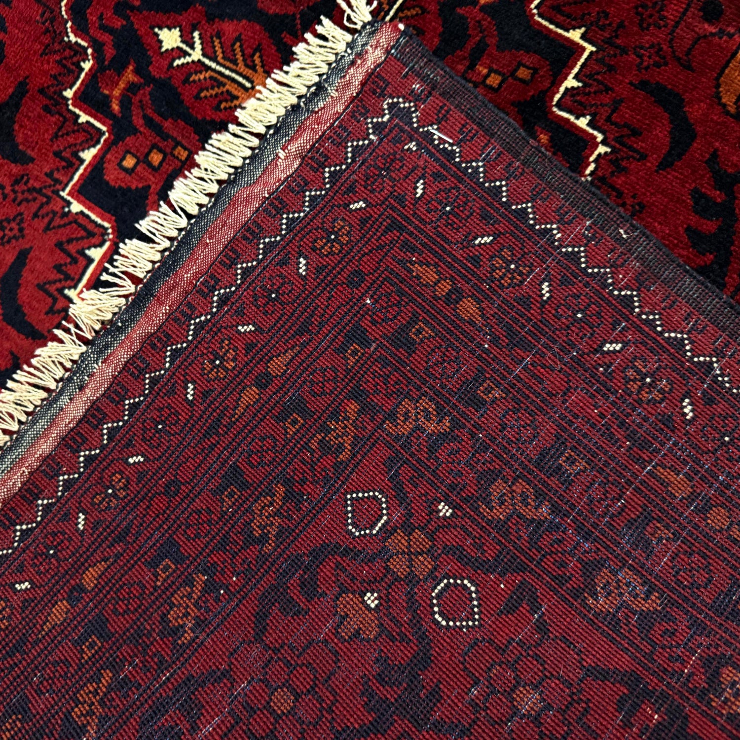 Handmade Khal Mohammadi Area Rug 6' 6" x 8' 6" ft / 199 x 260 cm - No. G39432