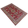 High-Quality Kazak Area Rug 4' 0" x 5' 10" ft / 122 x 178 cm - No. G39610