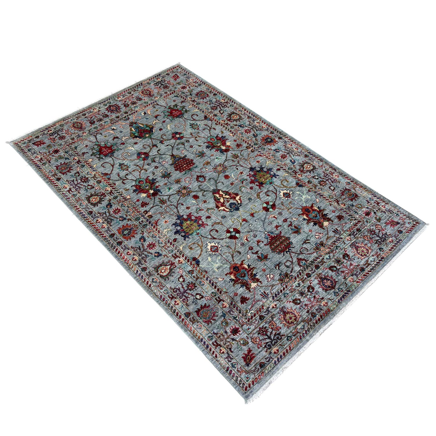 Hand knotted Contemporary Style Sultani Rug 5' 8" x 8' 0" ft / 173 x 244 cm - No. G39612