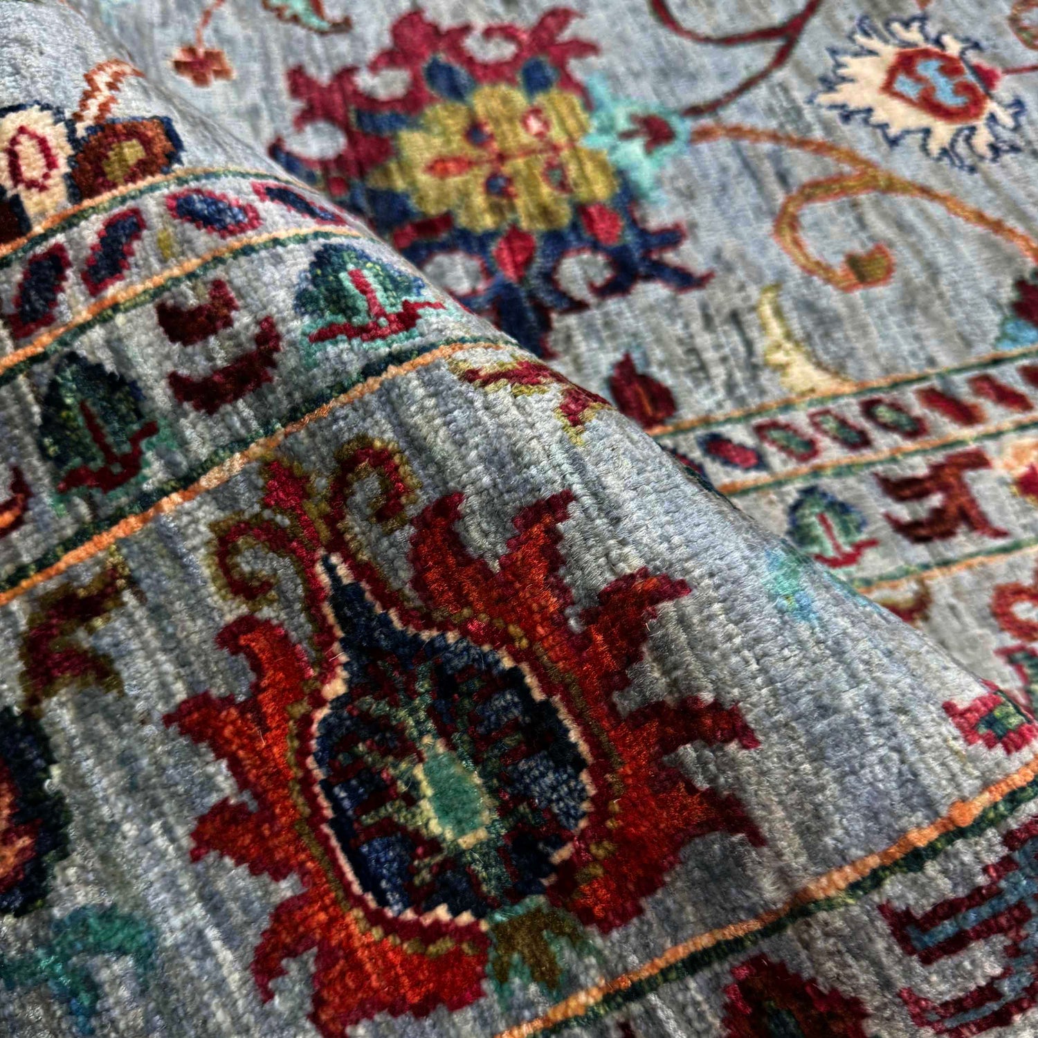 Hand knotted Contemporary Style Sultani Rug 5' 8" x 8' 0" ft / 173 x 244 cm - No. G39612