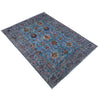 Blue Color Sultani Rug 5' 8" x 7' 9" ft / 173 x 237 cm - No. G39621