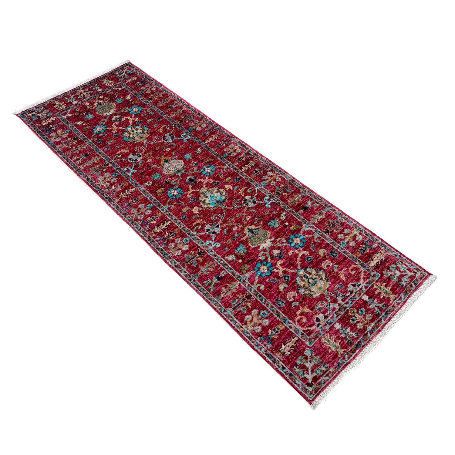 Modern Sultani Carpet Runner 2' 0" x 5' 10" ft / 61 x 177 cm - No. G39624