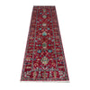 Red Color Sultani Rug Runner 2' 0" x 5' 10" ft / 61 x 178 cm - No. G39625