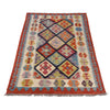 Hand Knotted Flatweave Kilim 3' 5" x 5' 3" ft / 105 x 160 cm - No. P26326