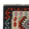 Handmade Afghan Vegetable Kilim 3' 4" x 4' 9" ft / 101 x 144 cm - No. P26331