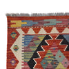 Handmade Afghan Vegetable Kilim 3' 4" x 5' 0" ft / 101 x 153 cm - No. P26332